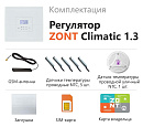 ZONT Climatic 1.3 Погодозависимый автоматический GSM / Wi-Fi регулятор (1 ГВС + 3 прямых/смесительных) с доставкой в Рубцовск